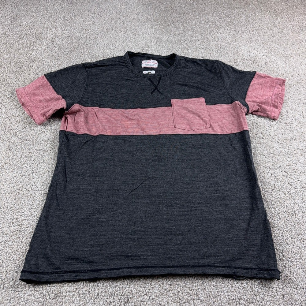 Giro Sport Designs Jersey Mens Large Gray Merino Wool Cycling Biking Lightweight