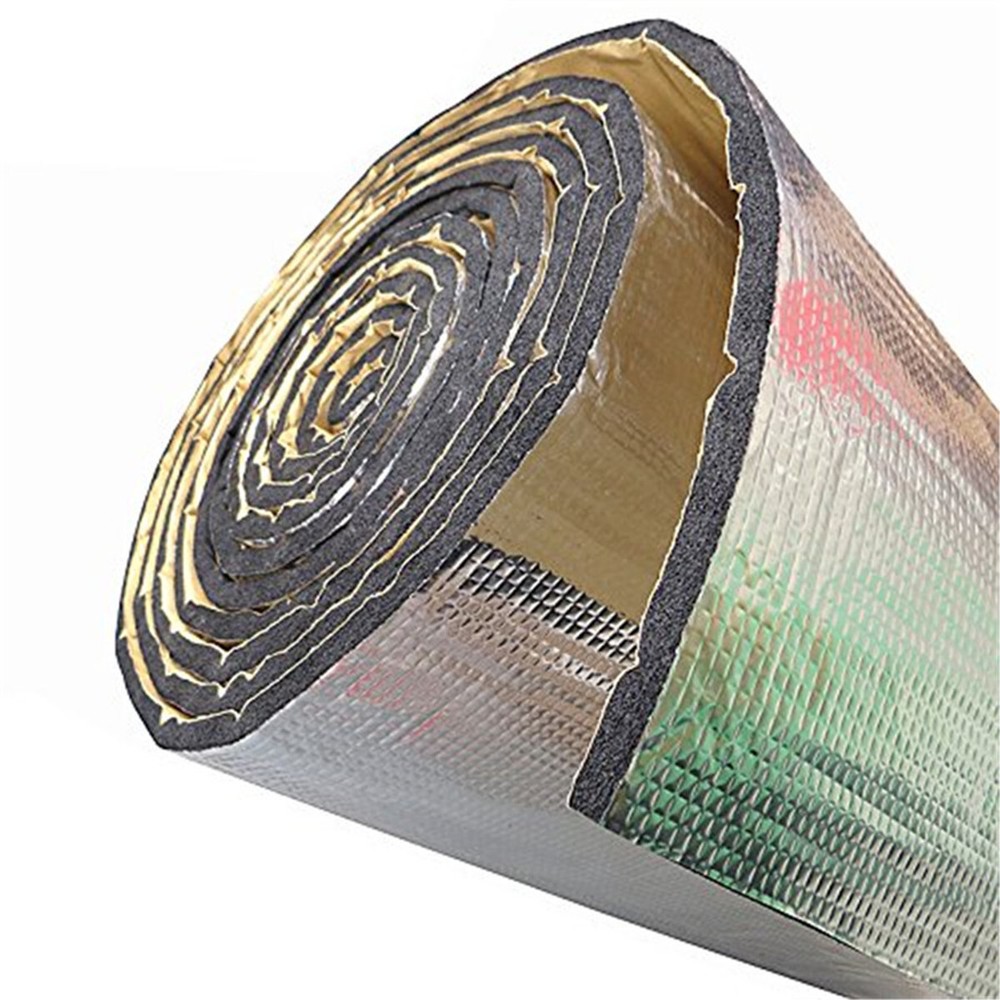 Sound Deadener Mat Pad Noise Heat Shield Insulation For Car Hood Trunk Door Boot