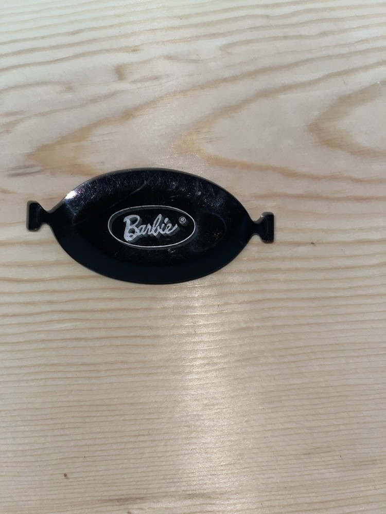 Vintage 1960 Mattel Barbie  Friday Night Date #979 Black Serving Tray