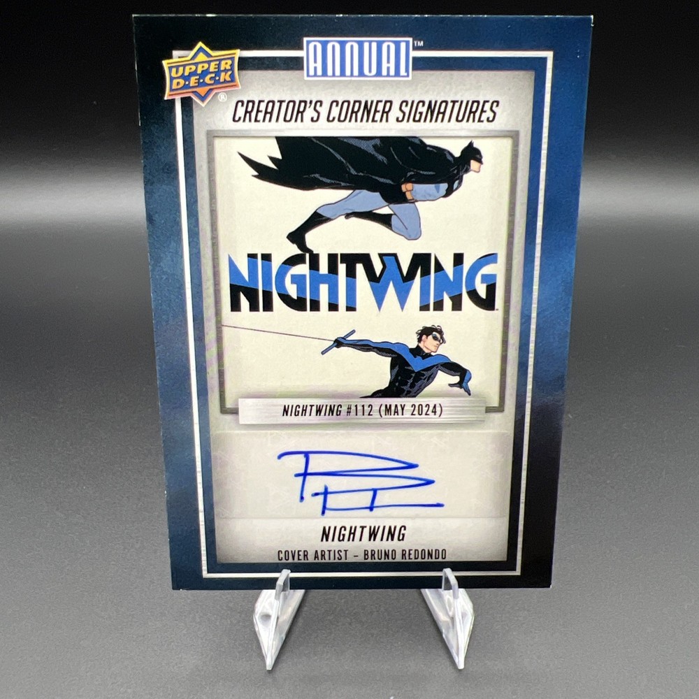 2023-24 Upper Deck DC Annual Creator Signatures Bruno Redondo Auto #CCA-BR