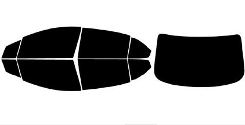 DIY PreCut 3M Ceramic Window Tint Kit for 2007-2025 Nissan Versa All Windows