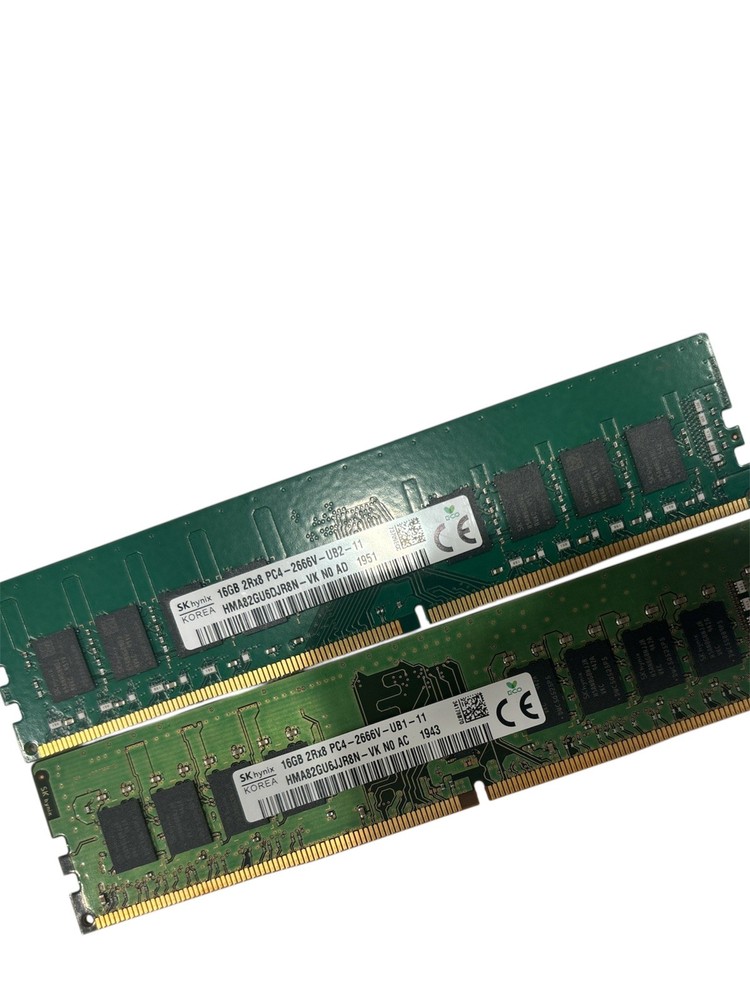 SK Hynix 16GB DDR4-3200 Desktop RAM — Single Stick | 2Rx8 PC4-3200AA-UB2-11 | HM
