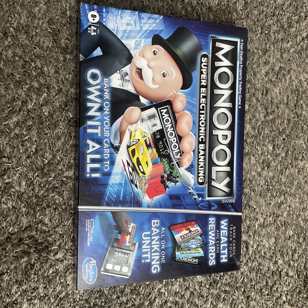 Monopoly Super Electronic Banking COMPLETE Hasbro Gaming 2020 TESTED WORKS