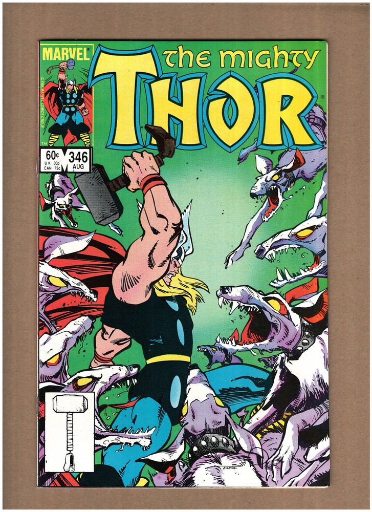 Thor #346 Marvel Comics 1984 Walt Simonson DARK ELVES VF/NM 9.0