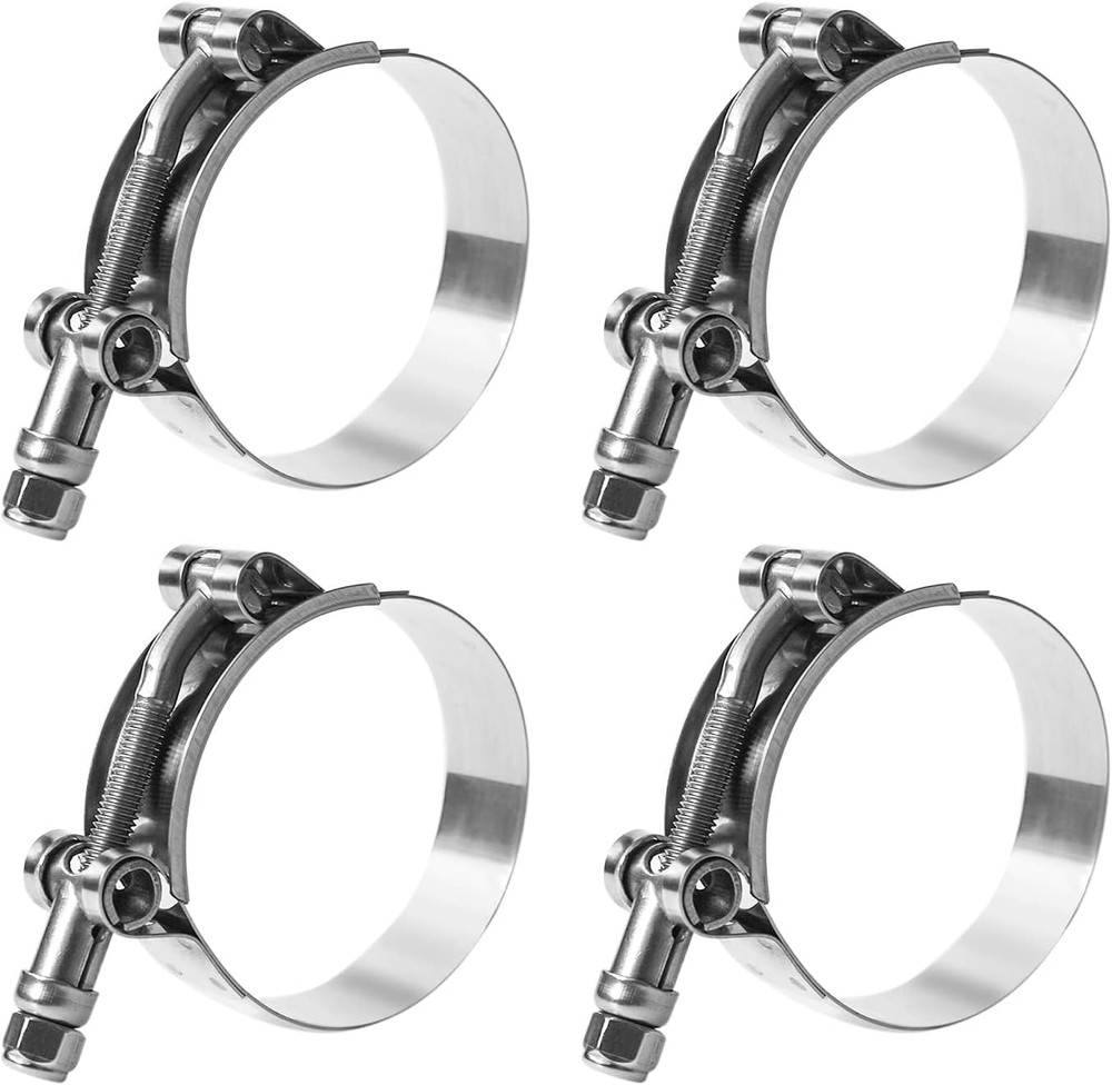 T Bolt Hose Clamp 1 3/4 Inch,  Stainless Steel, Working Range 51Mm - 57Mm for 1.