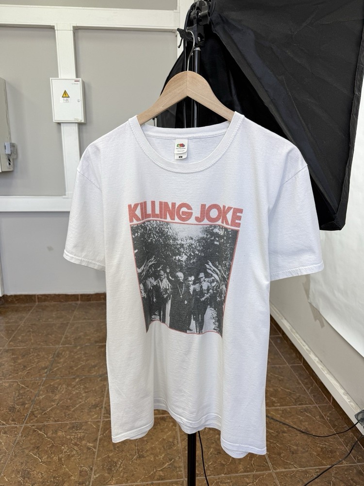 🇬🇧 Vintage Y2K Killing Joke Post Punk Industrial T-Shirt Rare Size L