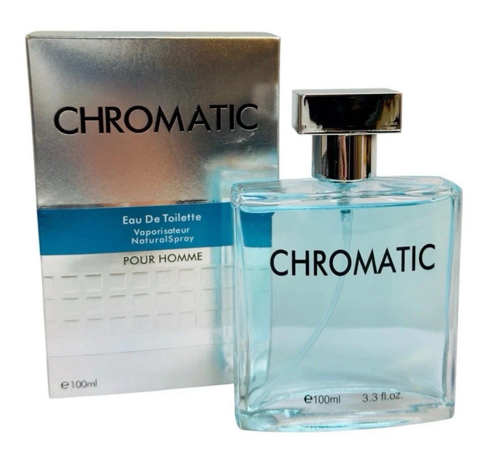 Chromatic by Royal Fragrance  3.3 Fl oz Eau De Toilette Spray for Men