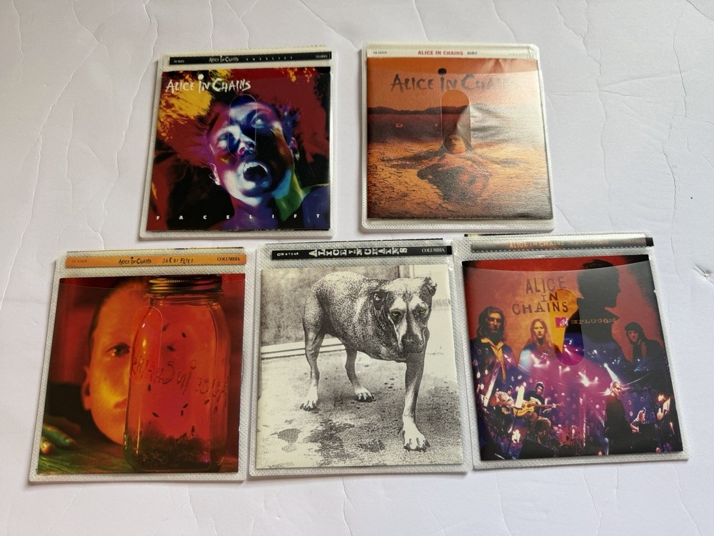 Alice in Chains 5 CD Lot READ!