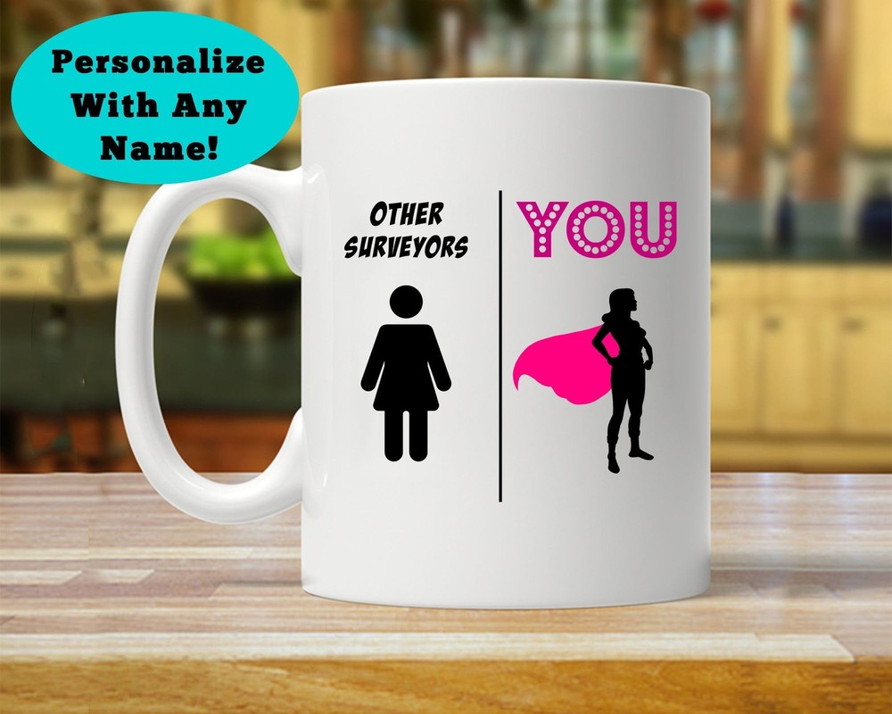 Surveyor Gift Personalized Surveyor Gift Surveyor Mug