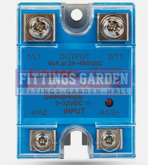 1Pcs New For single-phase solid state relay DC-AC 40A SN4840D