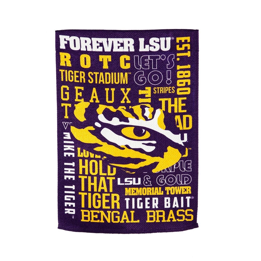 LSU Tigers Premium Double-Sided Garden Flag Louisiana State University
