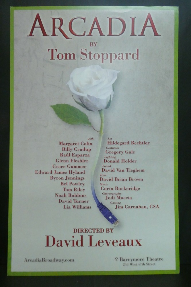 Acadia Theater Broadway Window Card Poster 14