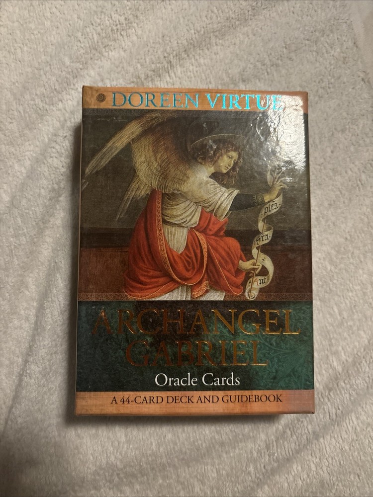 Archangel Gabriel Oracle Cards by Doreen Virtue 44 Cards & Guide Book Authentic