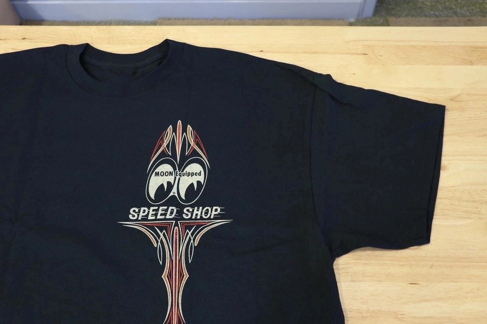 Hot Rod Speed Shop T-Shirt Car Graphic Unisex Black S-4XL