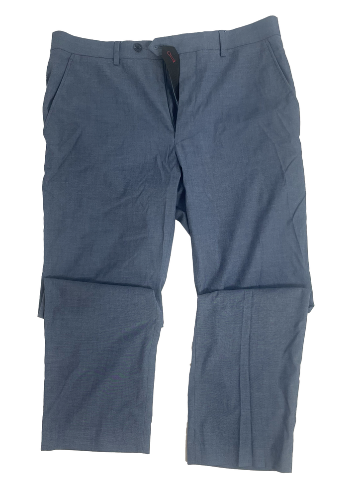 Alfani Men Slim fit Dress Pants 34 / 34 Light Blue Solid