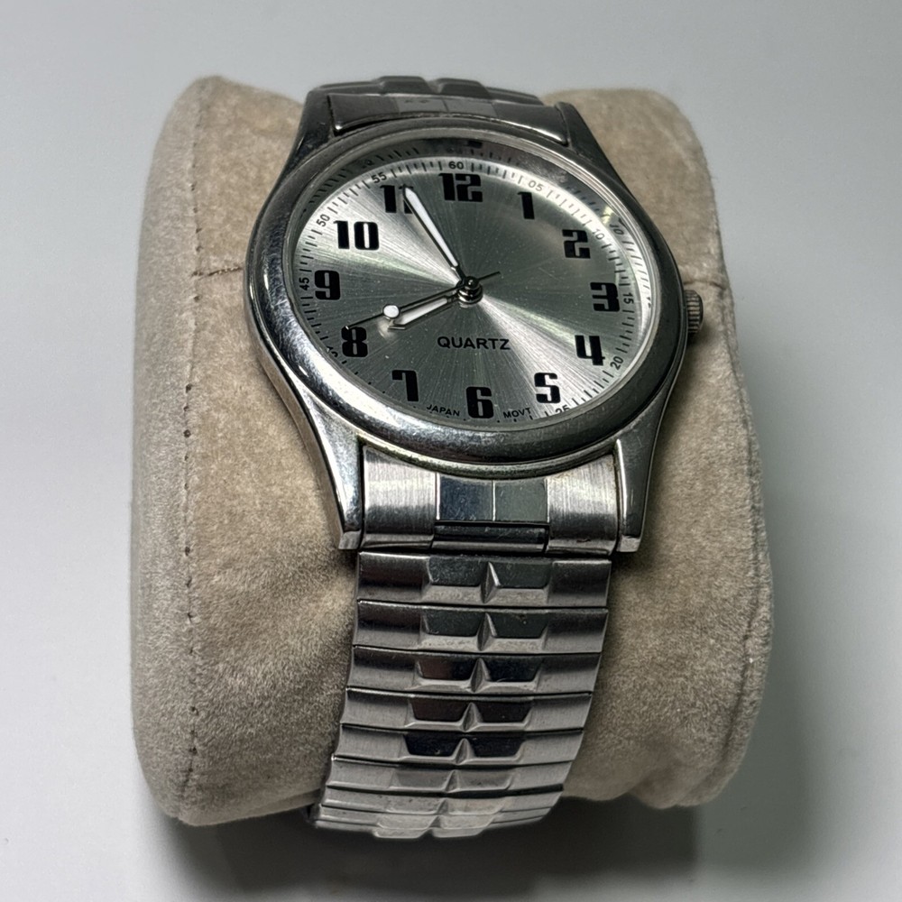 Vintage Quartz Wrist Watch Japan Movement 87531 KNX S60-03 Men’s