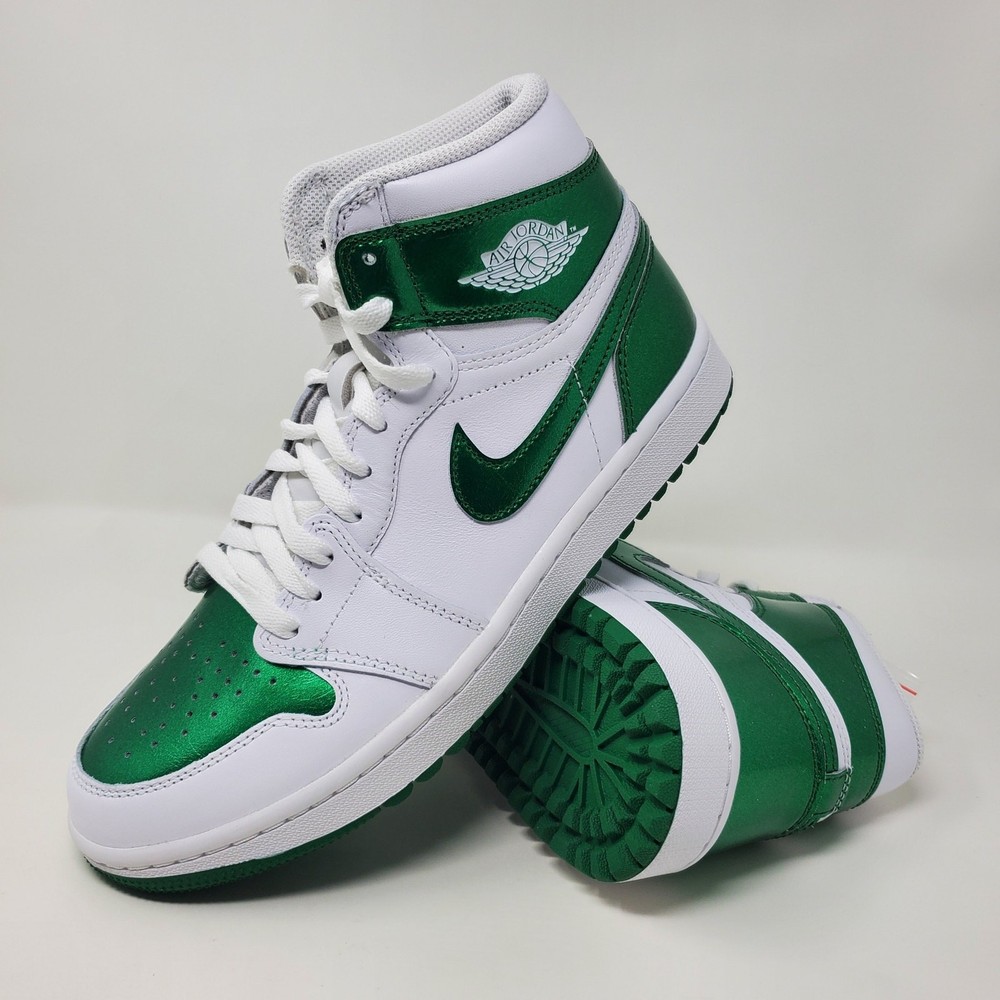 Nike Air Jordan 1 High Golf Pine Green DQ0660-130 Men's Size 8