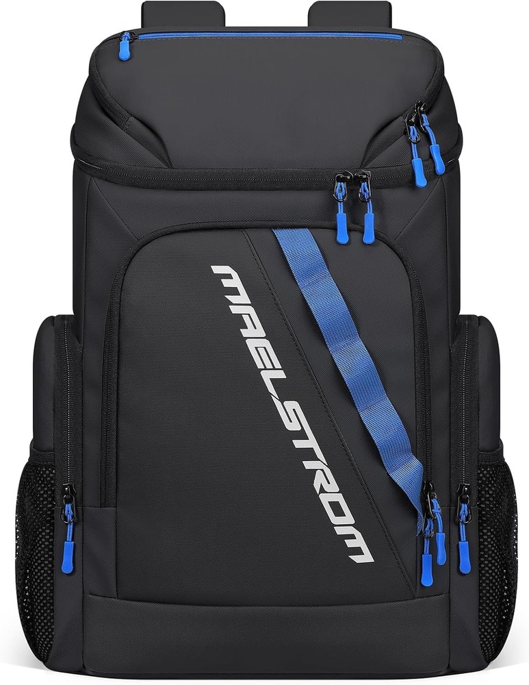 Maelstrom Backpack Cooler,36 Can Cooler Backpack,Soft Bag 1.Black