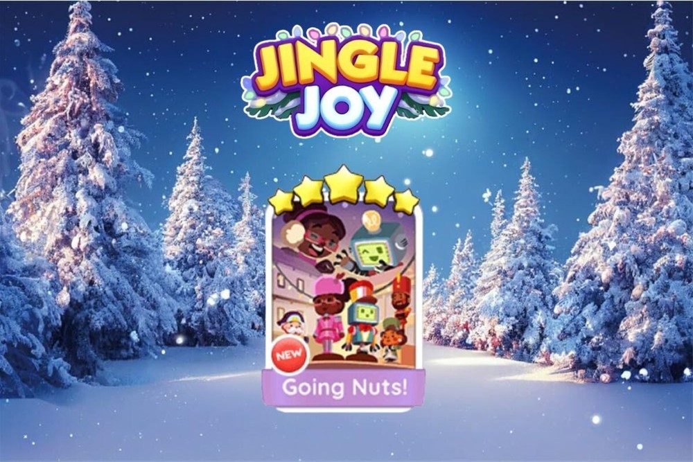 Monopoly GO! 5 Star sticker - Going Nuts🎶 Fast Delivery 🎶