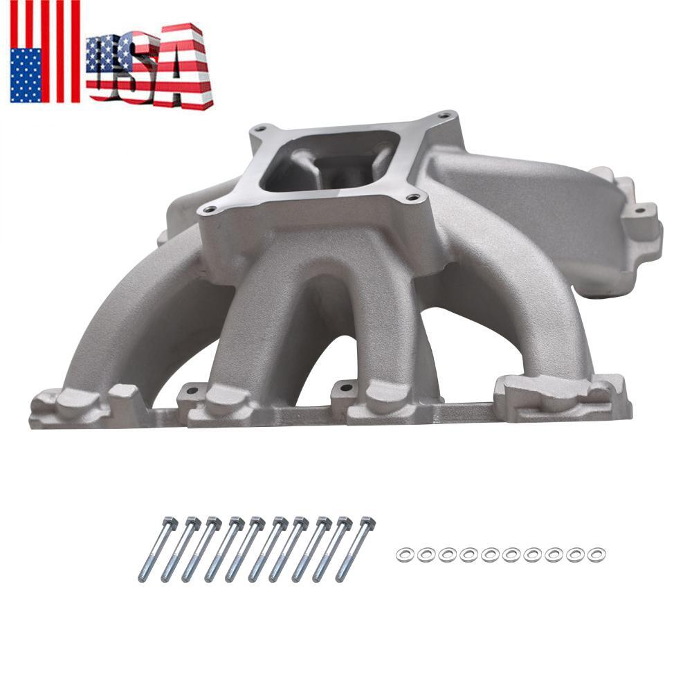 Cathedral Port Single Plane Small Block Intake Manifold for Chevy GM LS1 LS2 V8