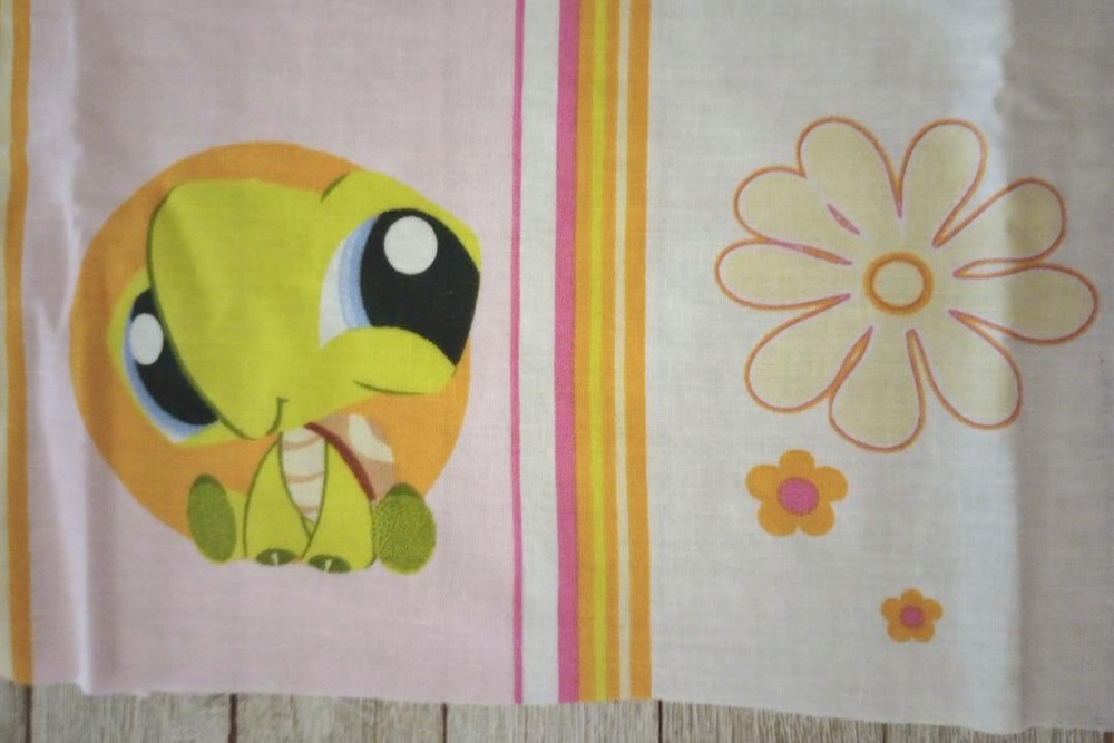 littlest pet shop frog fun fabric length flower 10 x 5 inch 1pc new