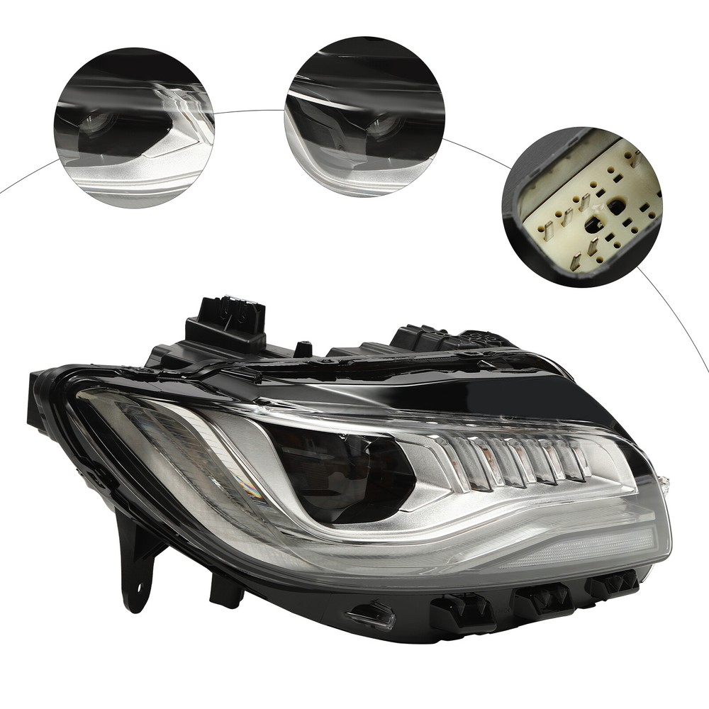 Right Passenger Headlight For 2018 2019 2020 Lincoln Mkz OEM HID/Xenon Adaptive