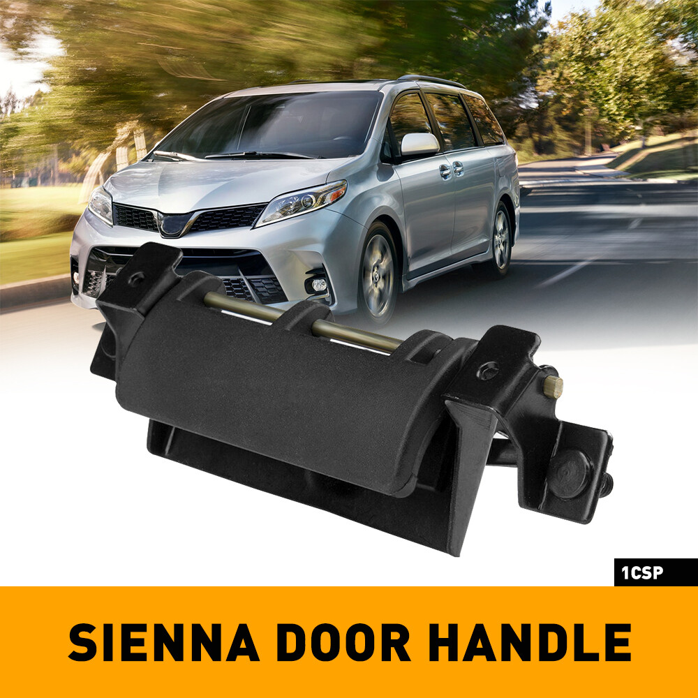 Manija de puerta de metal con pestillo trasero para maletero Toyota 1998-07 Sienna Sequoia
