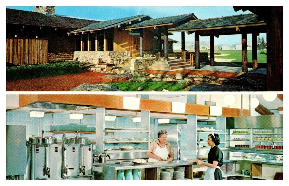 Bensenville IL Illinois Plentywood Farm Restaurant Multi-View Chrome Postcard