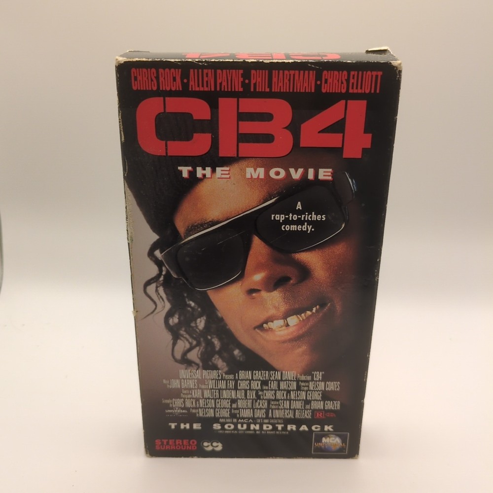 CB4 The Movie (VHS, 1993) Chris Rock and Clockers Spike Lee, Harvey Keitel cult