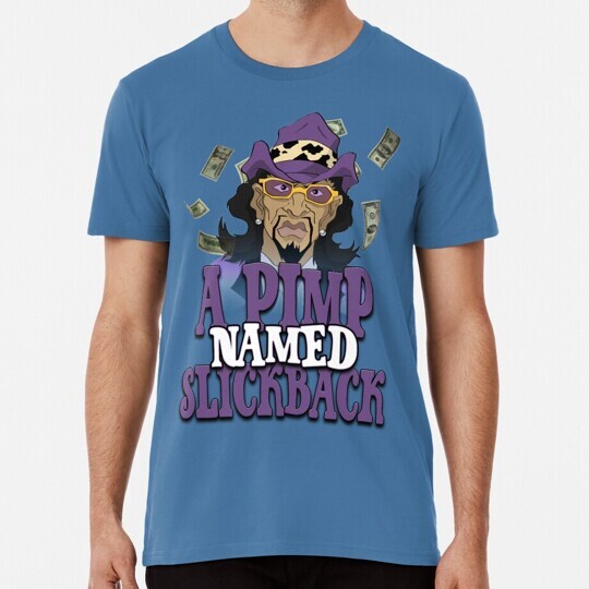 A Pimp Named Slickback Boondocks Shirt Size S to 5XL Made in the USA T-Shirt