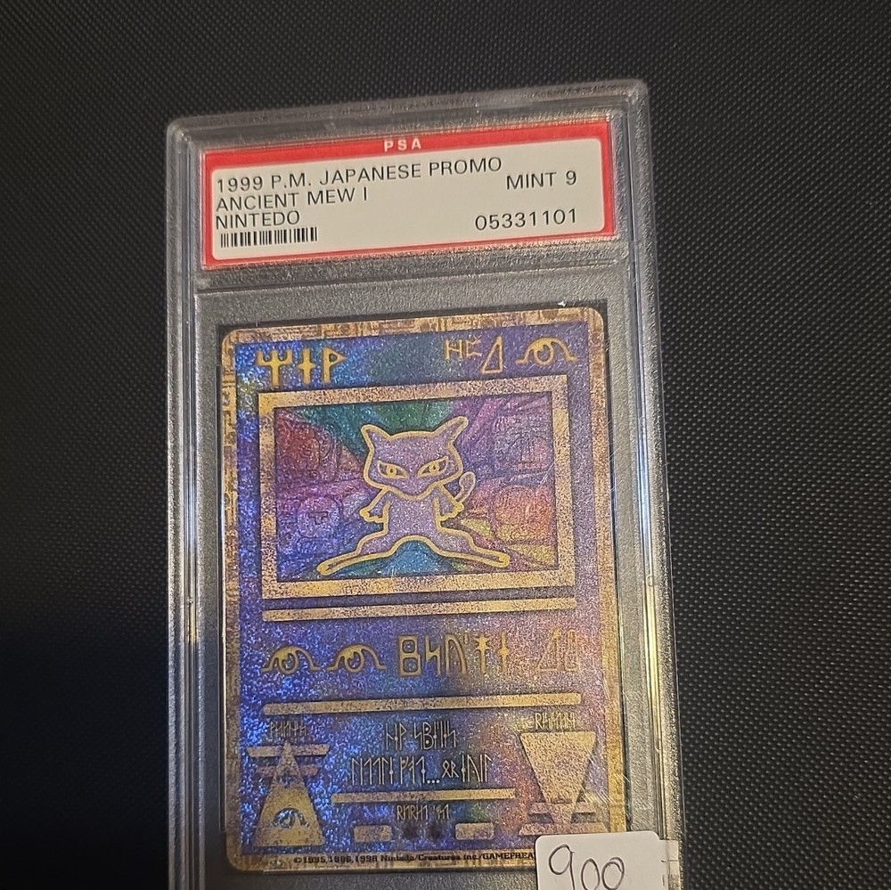 Pokemon Ancient Mew I Unnumbered Promo Nintedo Error Holo Japanese PSA 9