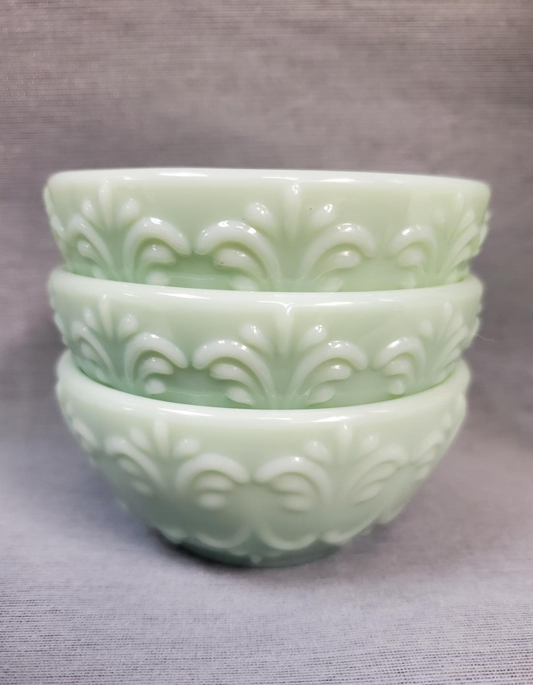 Pioneer Woman Jadeite Green Condiment Bowls Small 3
