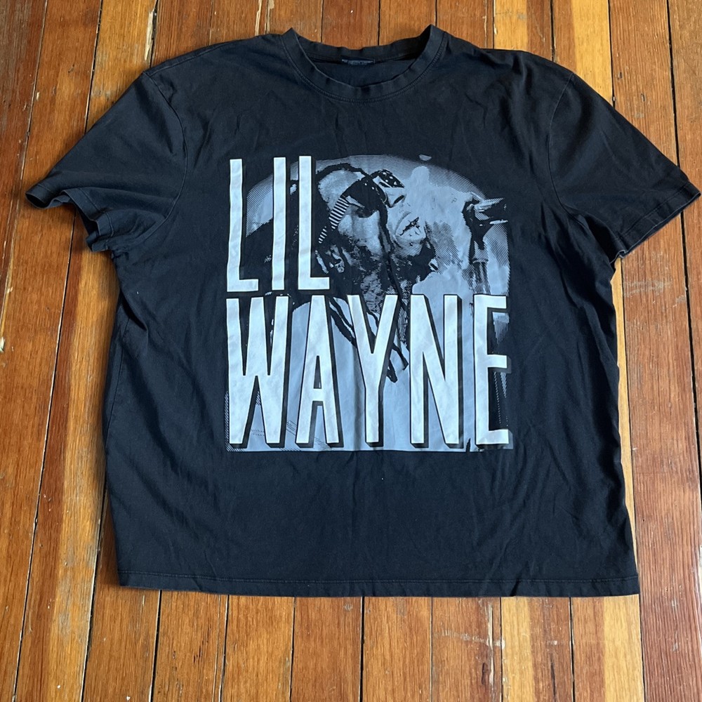 lil Wayne Young Money merchandising T-shirt black three XL