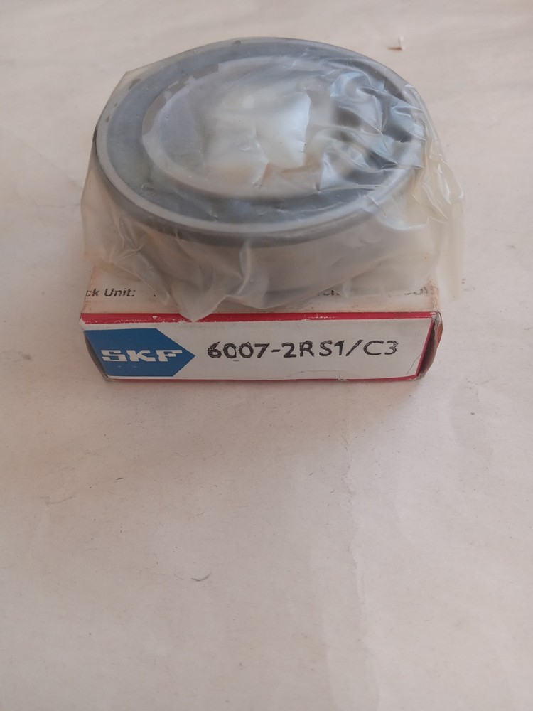 SKF 6007-2RS1/C3 Rubber Seal Ball Bearing 35x62x14