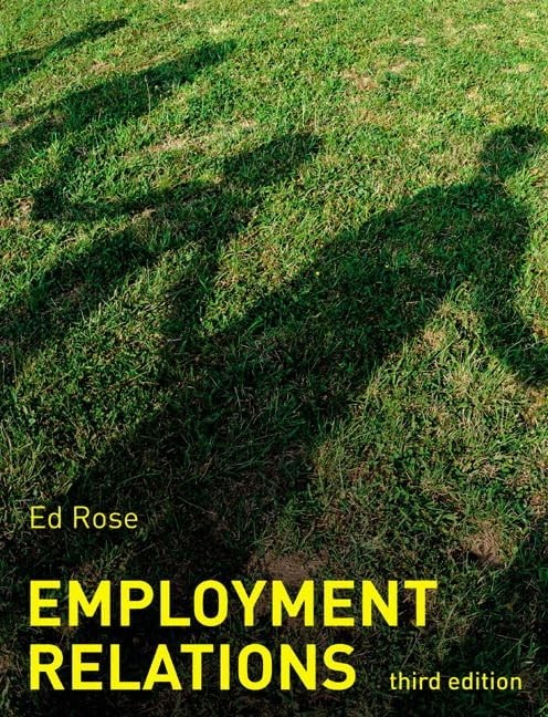 Employment Relations by Rose, Mr Ed Paperback Book The Fast Free ShippingFREE US DELIVERY | ISBN: 0273710087 | Quality Books