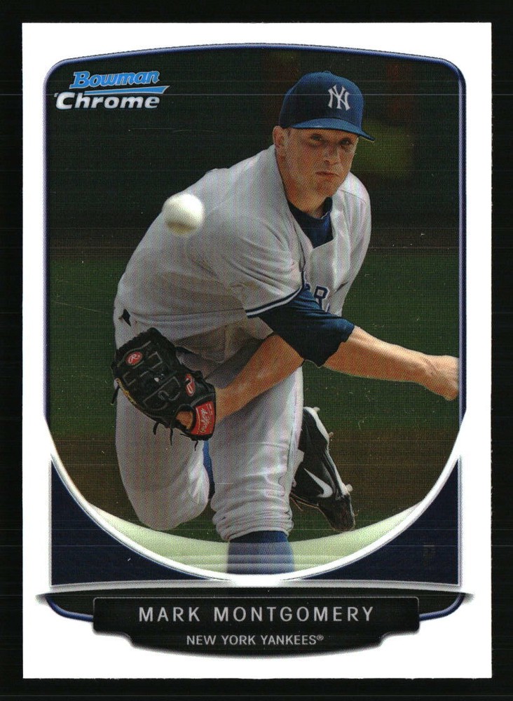 Mark Montgomery 2013 Bowman BP3 Rookie Baseball Card