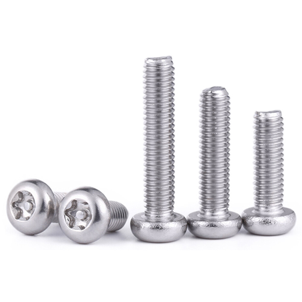 M3 M4 M5 304 stainless steel tamper-proof Torx pan head security screws