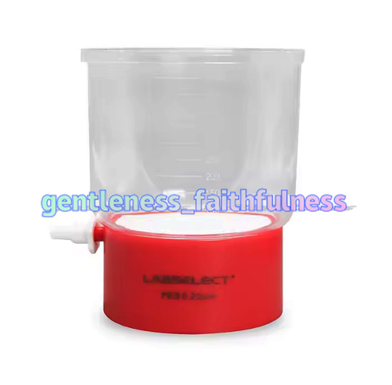 1X500ml Disposable Bottle Top Vacuum Filter PES Membrane Pore Size: 0.22μm 42311