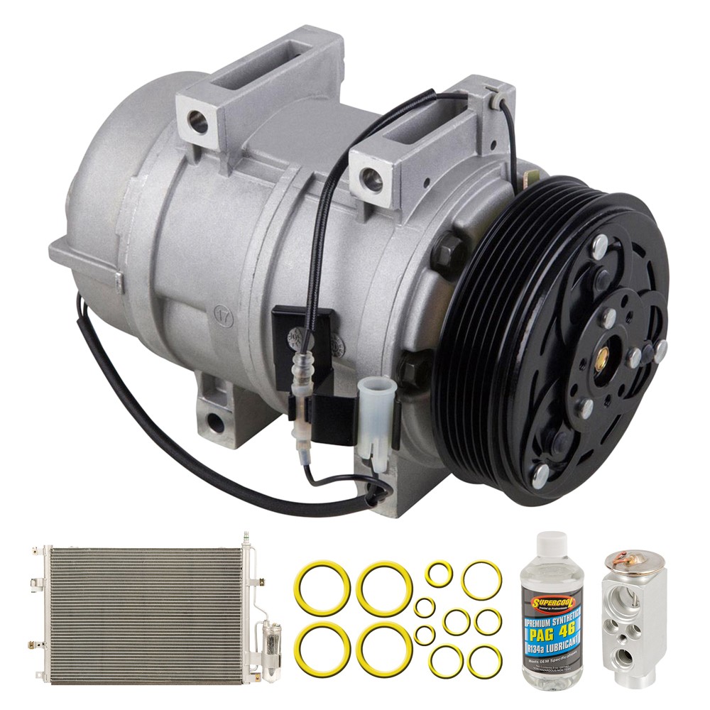 Volvo S60 S80 AC Kit with Compressor Condenser Drier DAC