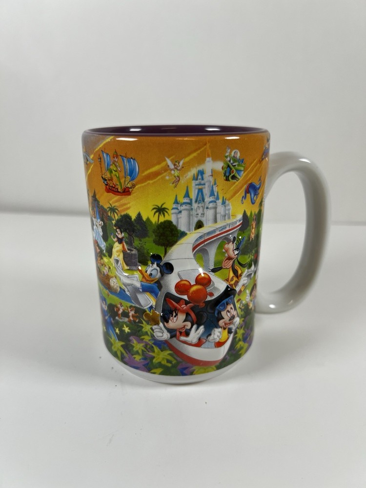 Disney World Grandma 3D Coffee Mug Four Parks One World Magic