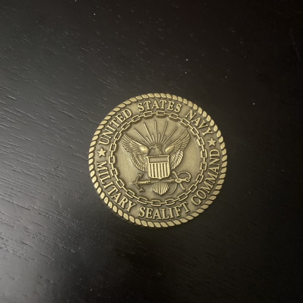 USN Military Sealift Command MSCO Challenge Coin Collectible