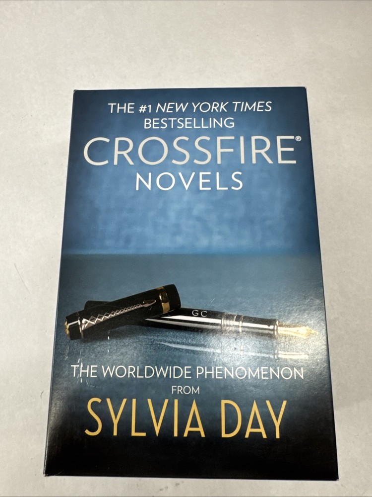 Crossfire Novels Series 4-Volume Box Set, Sylvia Day, Paperback, Bared to You,
