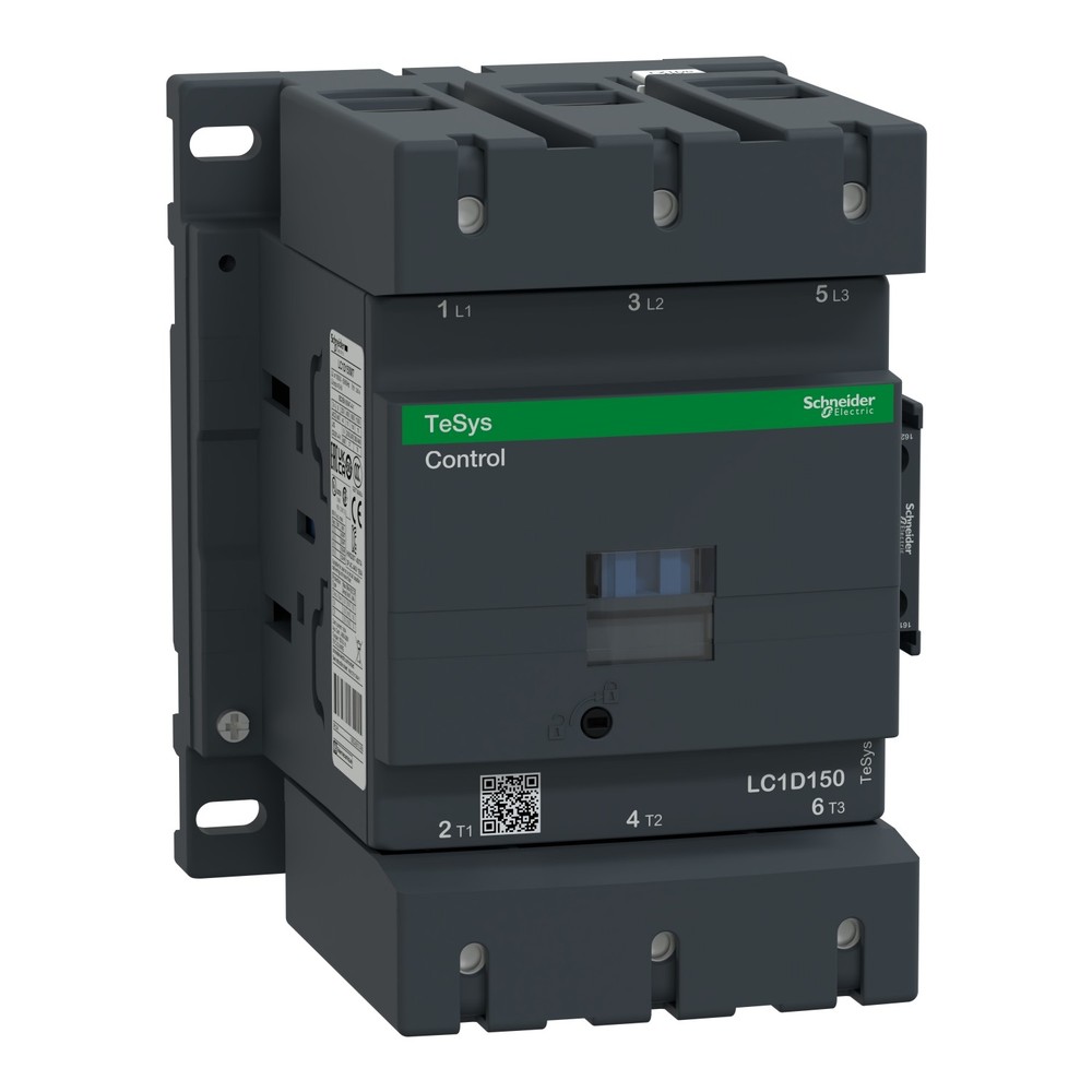 Schneider LC1D150B7 CONTACTOR 150A 3P 24VAC