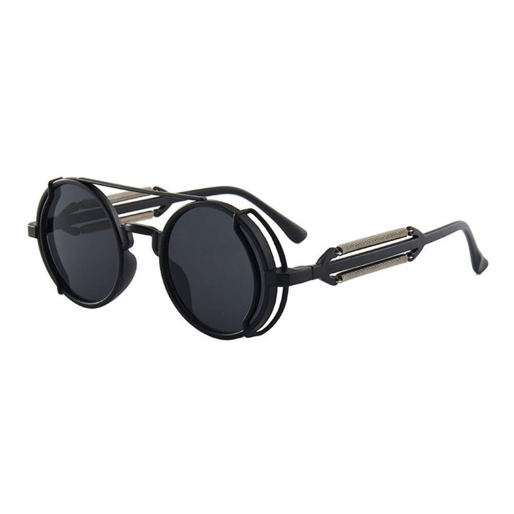Steampunk Sunglasses with Double Spring Leg Design for Fashion, Travel, Outdoors