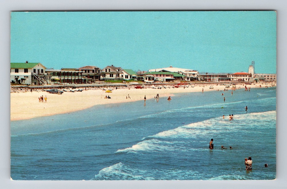 Jacksonville Beach FL-Florida Fun In The Sun Beach Vintage Postcard Standard PC
