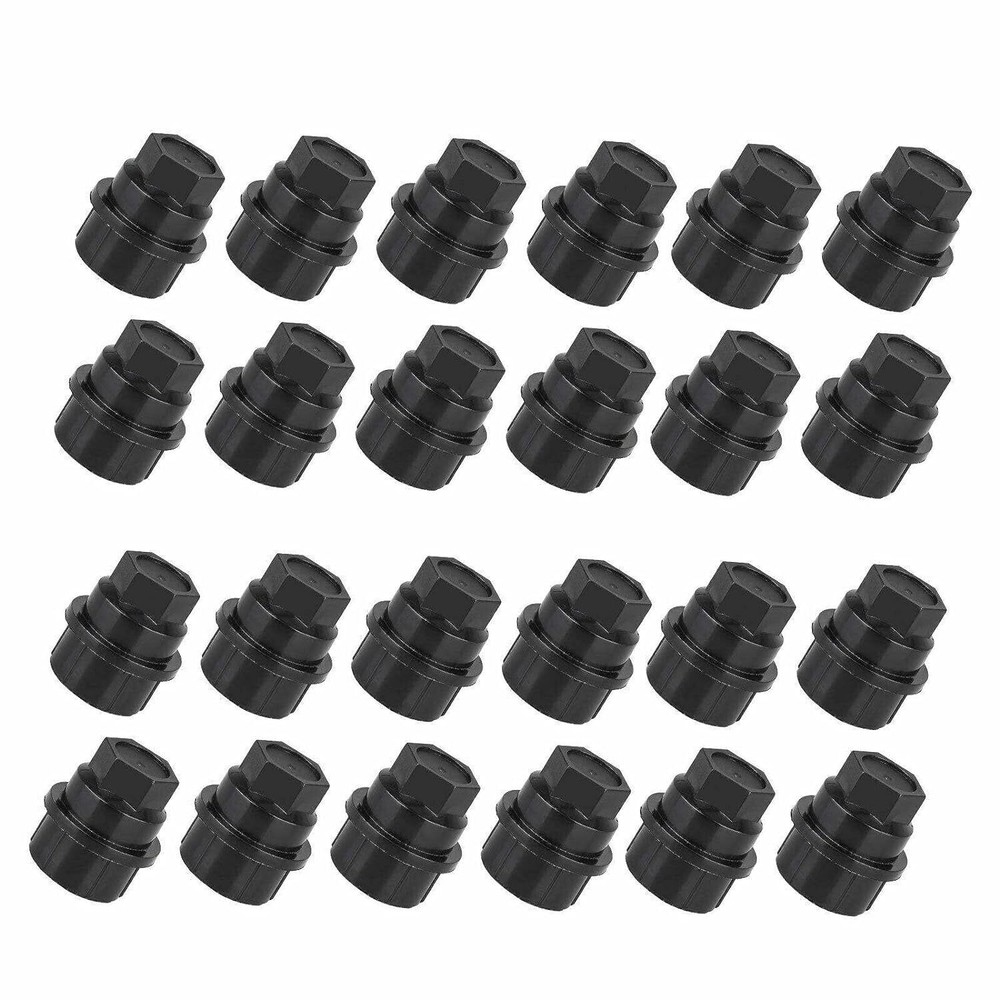 24x Wheel Lug Nut Covers Cap For Chevrolet GMC 1500 2500 Tires Studs #15646250