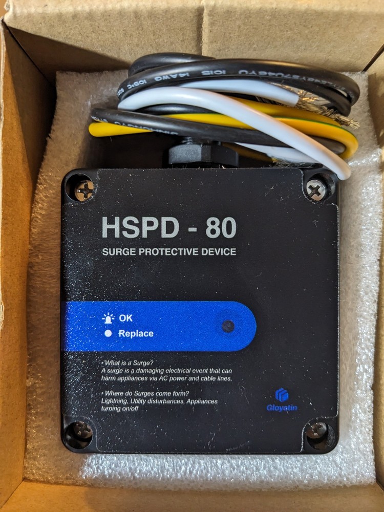 HSPD-80 Square Whole Home Surge Protective Device Type 1 SPD  120/240VAC