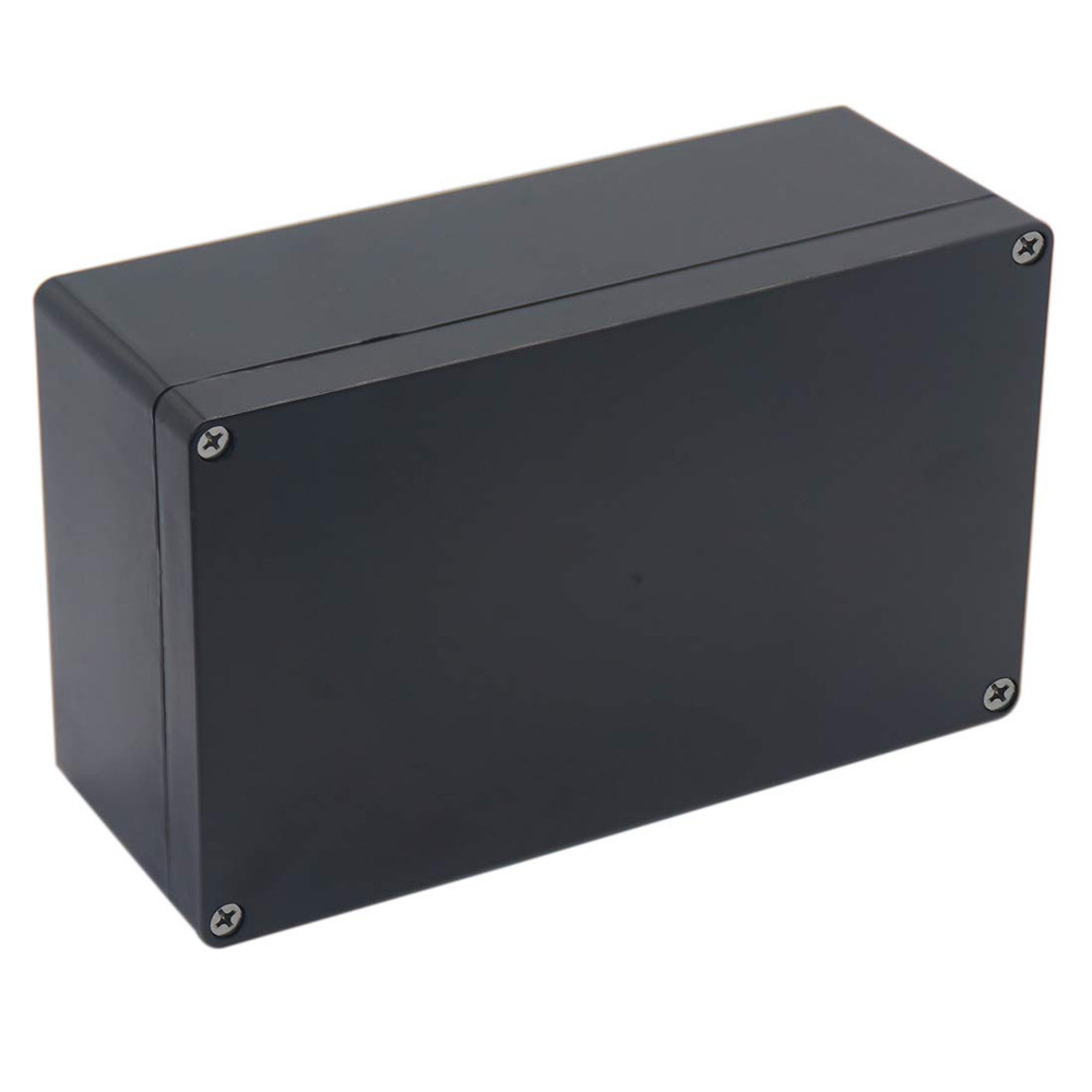 Junction Box,   Project Case Power Junction Box, Project Box Black (7.87
