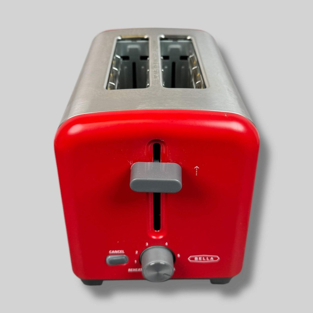BELLA 2-Slice Toaster, New In Box with Minor Scratch, Compact Design