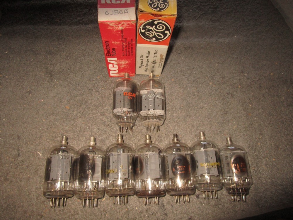 (9) NOS NIB to Strong RCA & Other 6JB6 6JB6A Swan Ham Radio  Audio Tubes